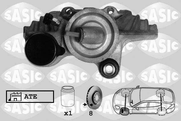 Sasic SCA0032 - Тормозной суппорт autospares.lv