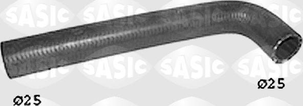 Sasic SWH6791 - Шланг радиатора autospares.lv