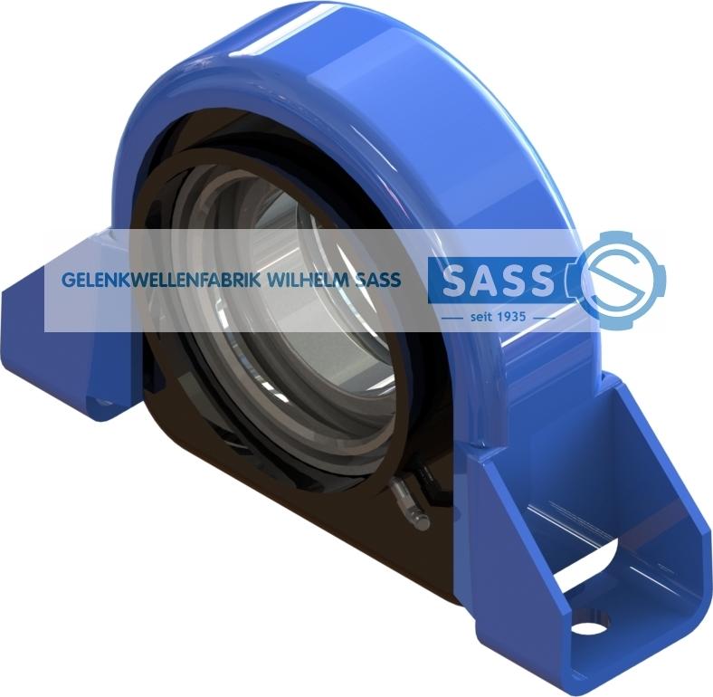 SASS S.000.286 - Подшипник карданного вала, центральная подвеска autospares.lv