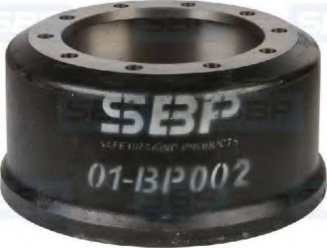 SBP 01-BP002 - Тормозной барабан autospares.lv