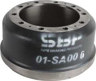 SBP 01-SA006 - Тормозной барабан autospares.lv