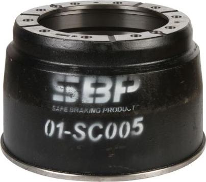 SBP 01-SC005 - Тормозной барабан autospares.lv