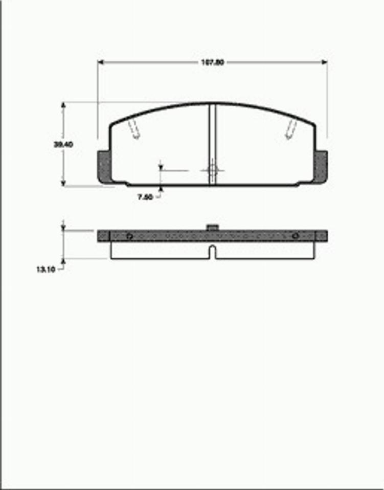 SBS 1501223225 - Тормозные колодки, дисковые, комплект autospares.lv