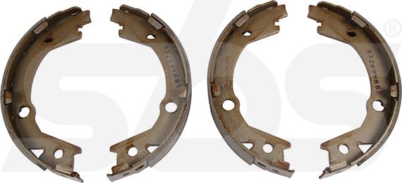 SBS 18492799885 - Комплект тормозов, ручник, парковка autospares.lv