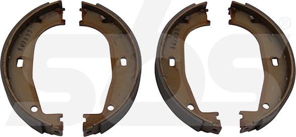 SBS 18492715553 - Комплект тормозов, ручник, парковка autospares.lv