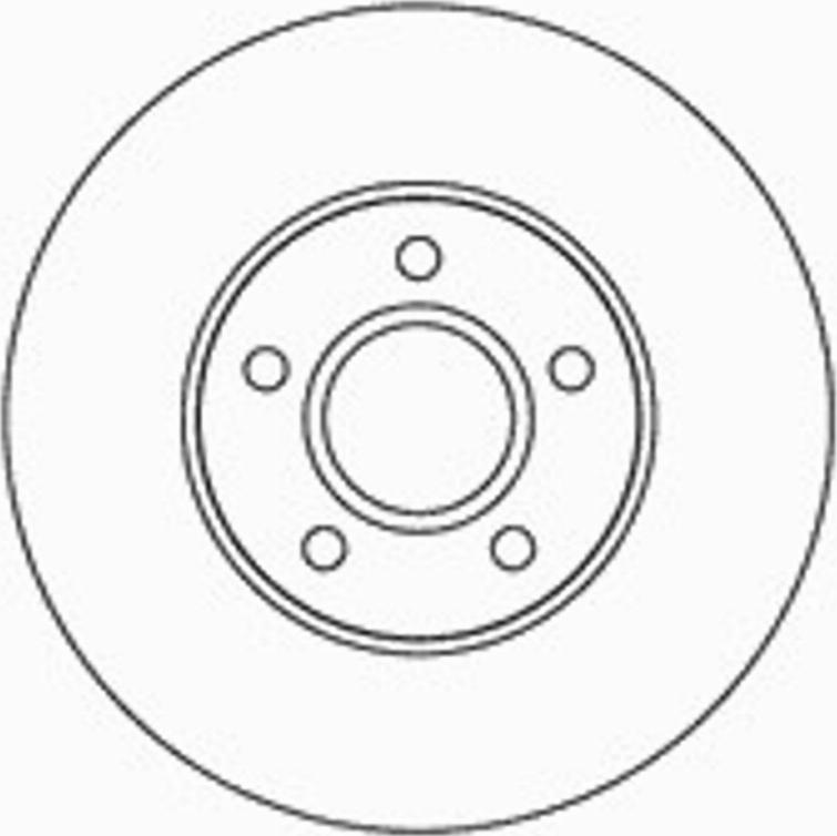 SBS 1815344848 - Тормозной диск autospares.lv