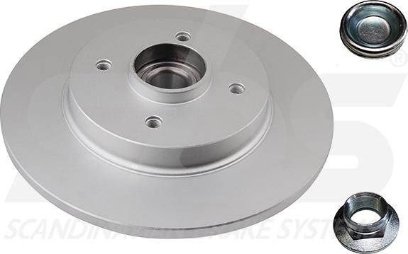 SBS 1815311951 - Тормозной диск autospares.lv