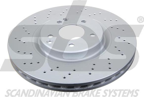 SBS 18153133117 - Тормозной диск autospares.lv