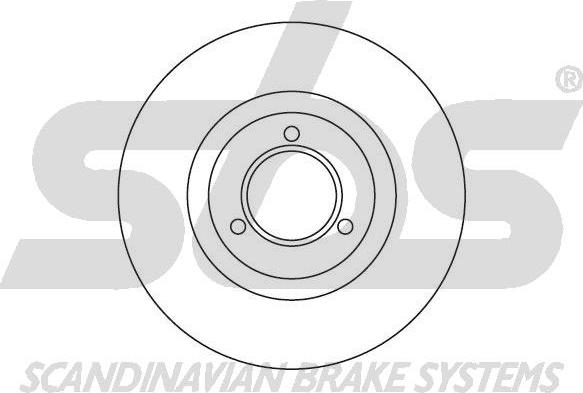 SBS 1815209901 - Тормозной диск autospares.lv