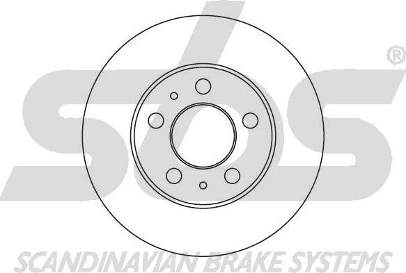 SBS 1815204806 - Тормозной диск autospares.lv