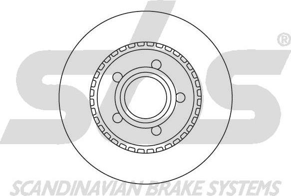 SBS 1815204752 - Тормозной диск autospares.lv