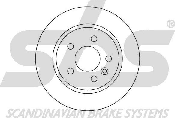 SBS 1815204730 - Тормозной диск autospares.lv