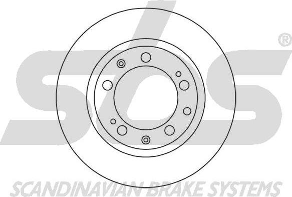 SBS 1815205601 - Тормозной диск autospares.lv