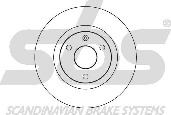 SBS 1815201916 - Тормозной диск autospares.lv