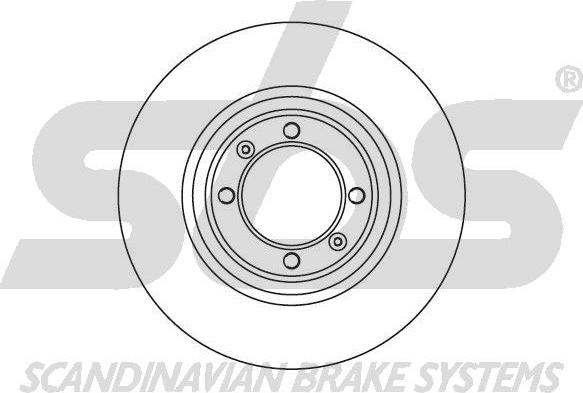 SBS 1815201003 - Тормозной диск autospares.lv