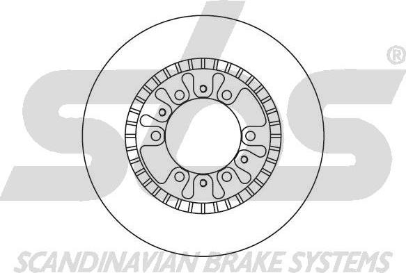 SBS 1815203028 - Тормозной диск autospares.lv