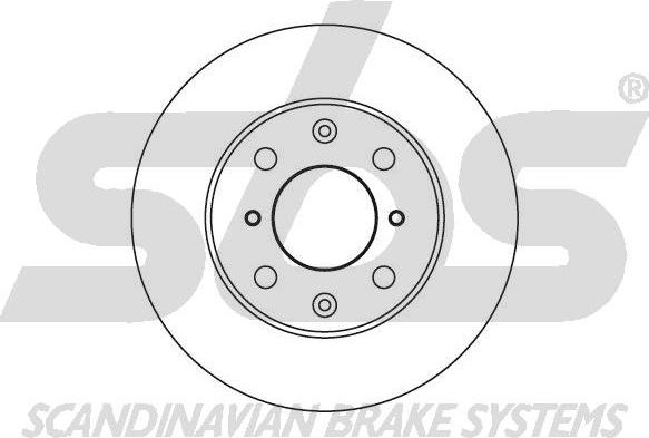 SBS 1815202617 - Тормозной диск autospares.lv