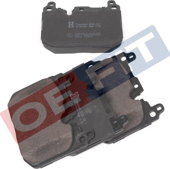 Schaeferbarthold 315 02 224 03 22 - Тормозные колодки, дисковые, комплект autospares.lv