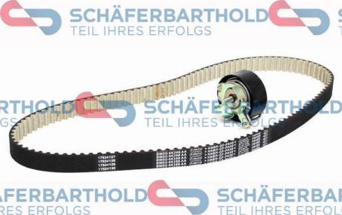 Schferbarthold 945 06 824 01 11 - Комплект зубчатого ремня ГРМ autospares.lv