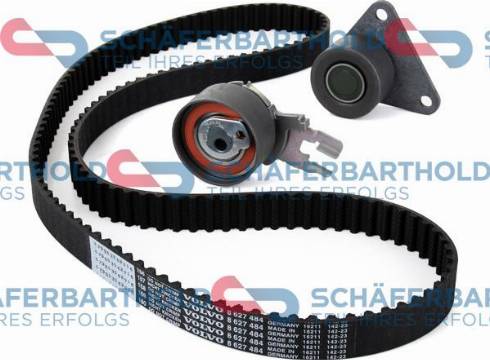 Schferbarthold 901 06 565 01 11 - Комплект зубчатого ремня ГРМ autospares.lv