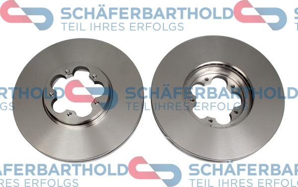 Schferbarthold 934 06 850 01 11 - Тормозной диск autospares.lv