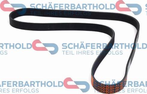 Schferbarthold 937 06 791 01 11 - Поликлиновой ремень autospares.lv