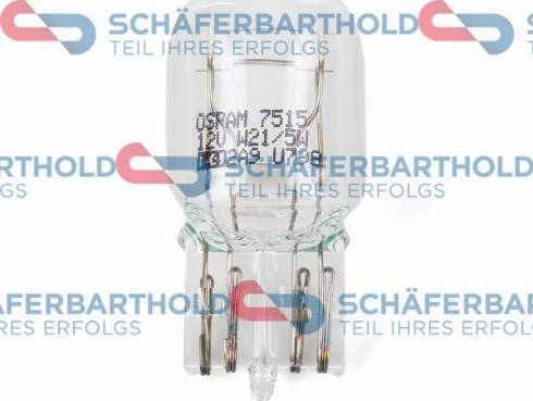 Schferbarthold 924 06 084 01 11 - Лампа накаливания, фонарь сигнала тормоза autospares.lv