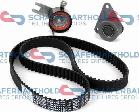 Schferbarthold 927 06 632 01 11 - Комплект зубчатого ремня ГРМ autospares.lv