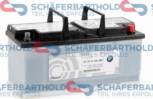Schferbarthold 415 02 659 01 11 - Стартерная аккумуляторная батарея, АКБ autospares.lv