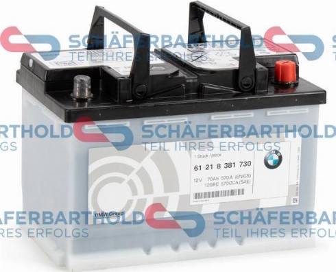 Schferbarthold 415 02 663 01 11 - Стартерная аккумуляторная батарея, АКБ autospares.lv