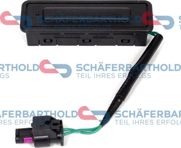 Schferbarthold 411 16 092 01 22 - Выключатель, замок задней двери autospares.lv