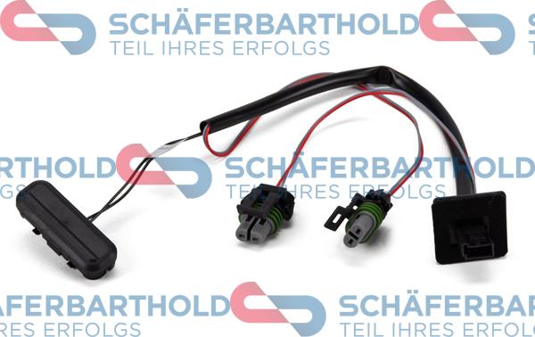 Schferbarthold 411 16 040 01 22 - Выключатель, замок задней двери autospares.lv