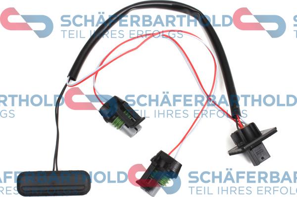 Schferbarthold 411 16 038 01 11 - Выключатель, замок задней двери autospares.lv