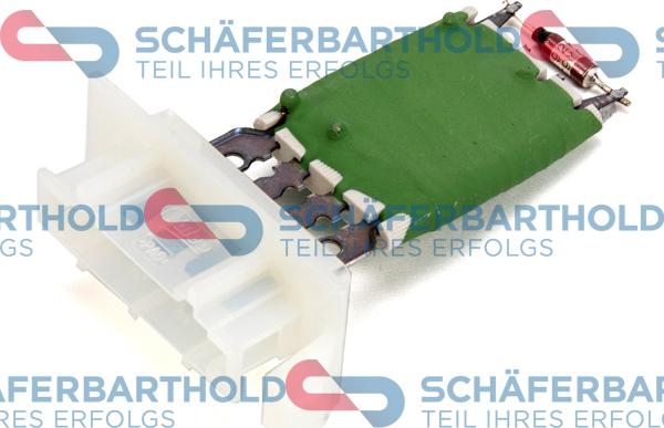 Schferbarthold 411 28 045 01 11 - Сопротивление, реле, вентилятор салона autospares.lv