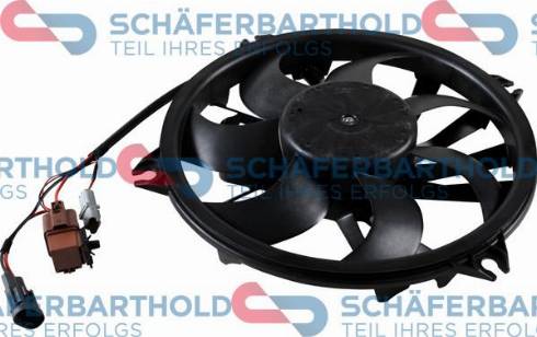 Schferbarthold 411 27 064 01 11 - Вентилятор, охлаждение двигателя autospares.lv