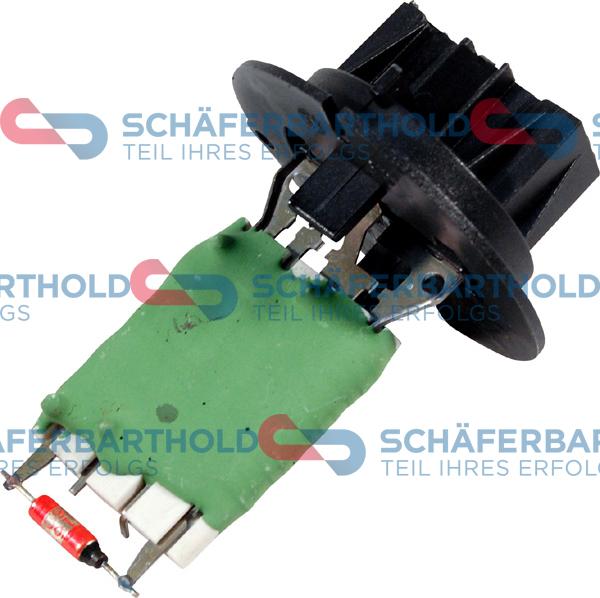 Schferbarthold 411 27 004 01 11 - Сопротивление, реле, вентилятор салона autospares.lv