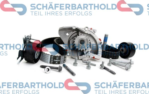 Schferbarthold 300 06 405 01 11 - Водяной насос + комплект зубчатого ремня ГРМ autospares.lv