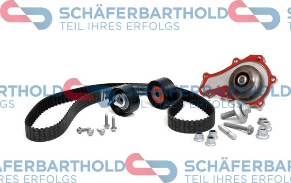 Schferbarthold 300 06 406 01 11 - Водяной насос + комплект зубчатого ремня ГРМ autospares.lv