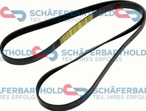 Schferbarthold 300 06 868 01 11 - Поликлиновой ремень autospares.lv