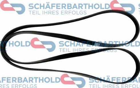 Schferbarthold 300 06 837 01 11 - Поликлиновой ремень autospares.lv