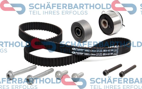 Schferbarthold 300 16 490 01 11 - Комплект зубчатого ремня ГРМ autospares.lv