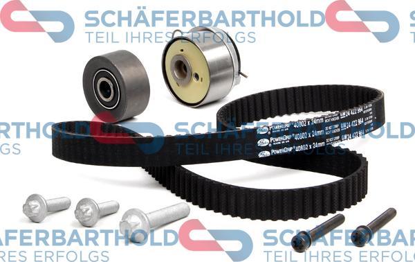 Schferbarthold 300 16 485 01 11 - Комплект зубчатого ремня ГРМ autospares.lv