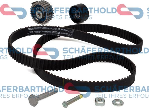 Schferbarthold 300 16 482 01 11 - Комплект зубчатого ремня ГРМ autospares.lv