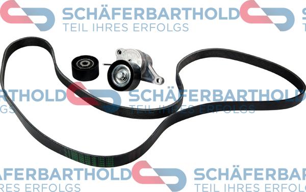 Schferbarthold 300 16 600 01 12 - Поликлиновый ременный комплект autospares.lv