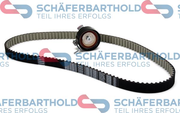 Schferbarthold 300 38 313 01 11 - Комплект зубчатого ремня ГРМ autospares.lv