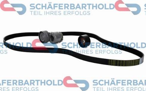 Schferbarthold 300 28 501 01 11 - Поликлиновый ременный комплект autospares.lv