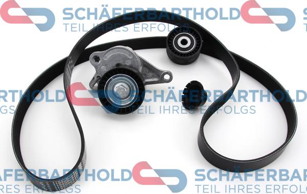 Schferbarthold 300 28 511 01 11 - Поликлиновый ременный комплект autospares.lv