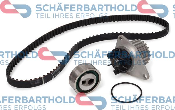 Schferbarthold 300 27 040 01 11 - Водяной насос + комплект зубчатого ремня ГРМ autospares.lv