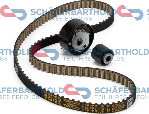 Schferbarthold 300 27 043 01 11 - Комплект зубчатого ремня ГРМ autospares.lv