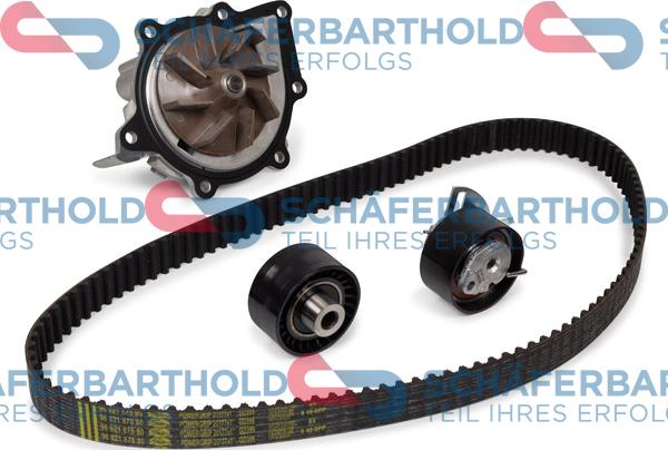 Schferbarthold 300 27 035 01 11 - Водяной насос + комплект зубчатого ремня ГРМ autospares.lv